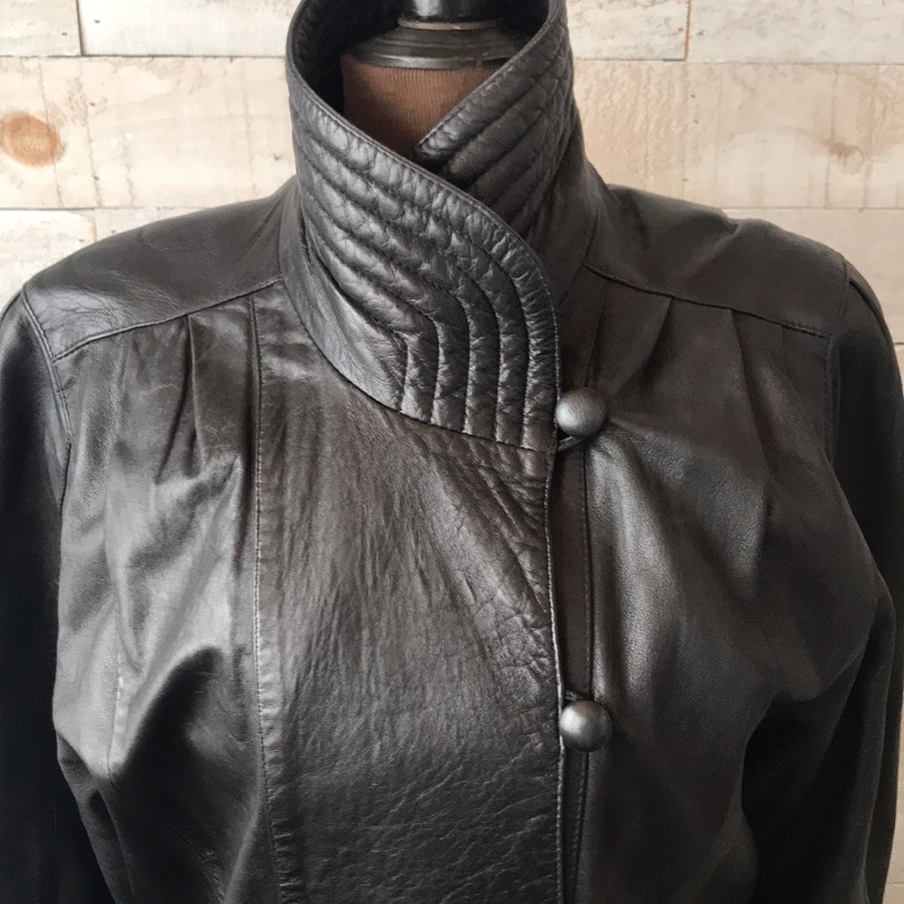Italian leather jacket - Picture 8 of 14